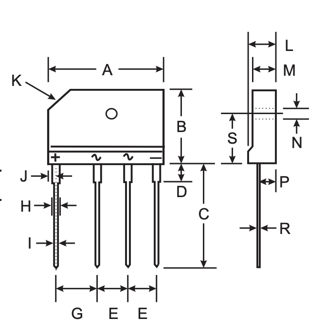 GBJ1510 (15A; 1000V)